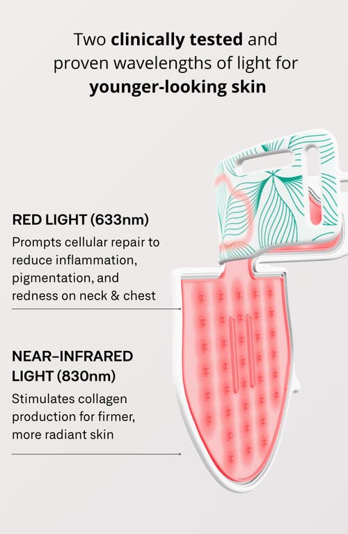 Omnilux Contour Neck & Décolleté Led Device In Transparent