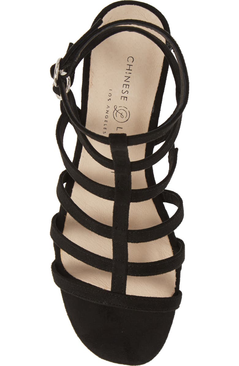 Chinese Laundry Monroe Strappy Cage Sandal, Alternate, color,