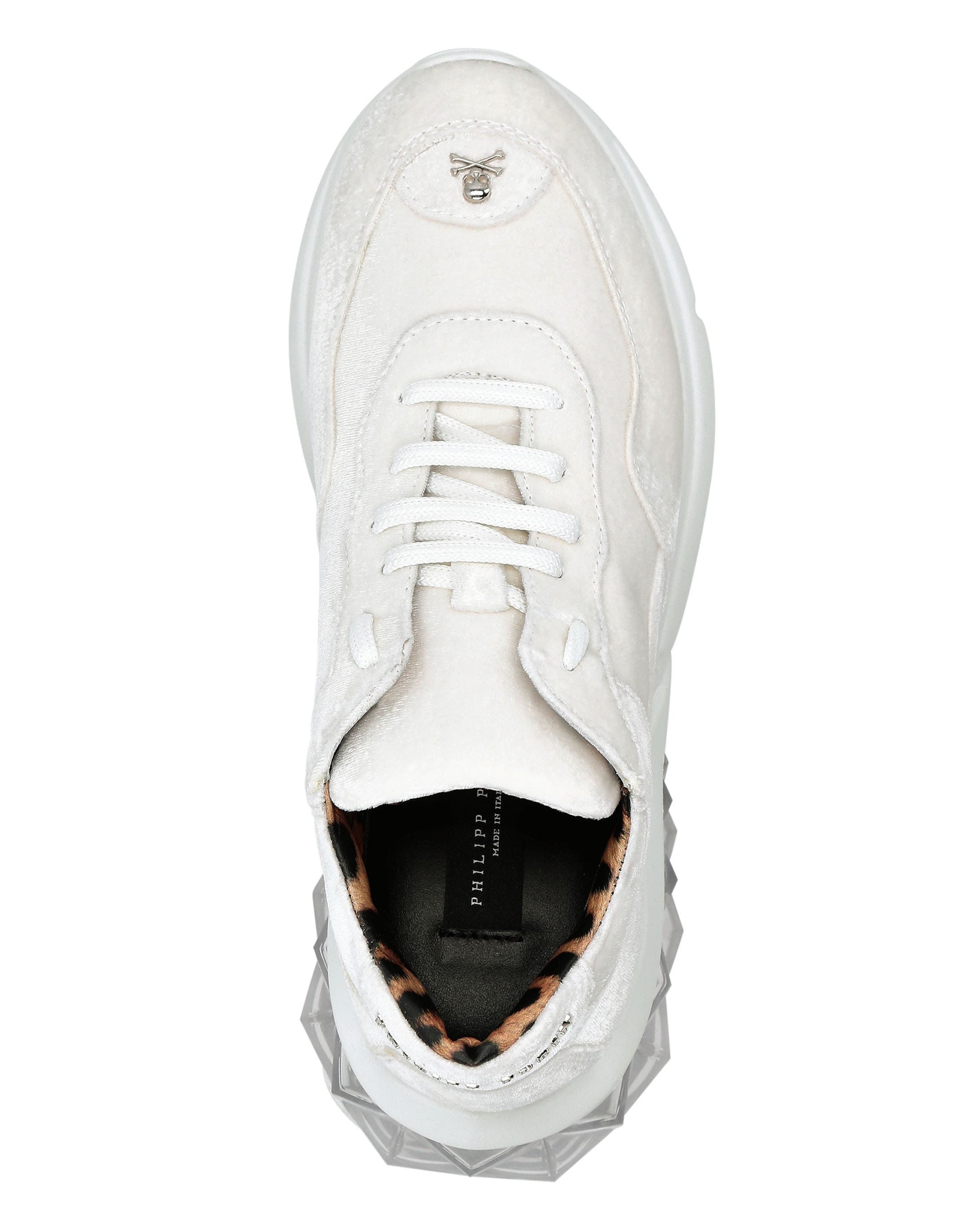 Velvet Runner Women, Alternate, color, white