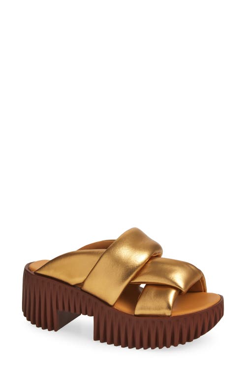 4ccccees Plia Semo Platform Sandal In Gold