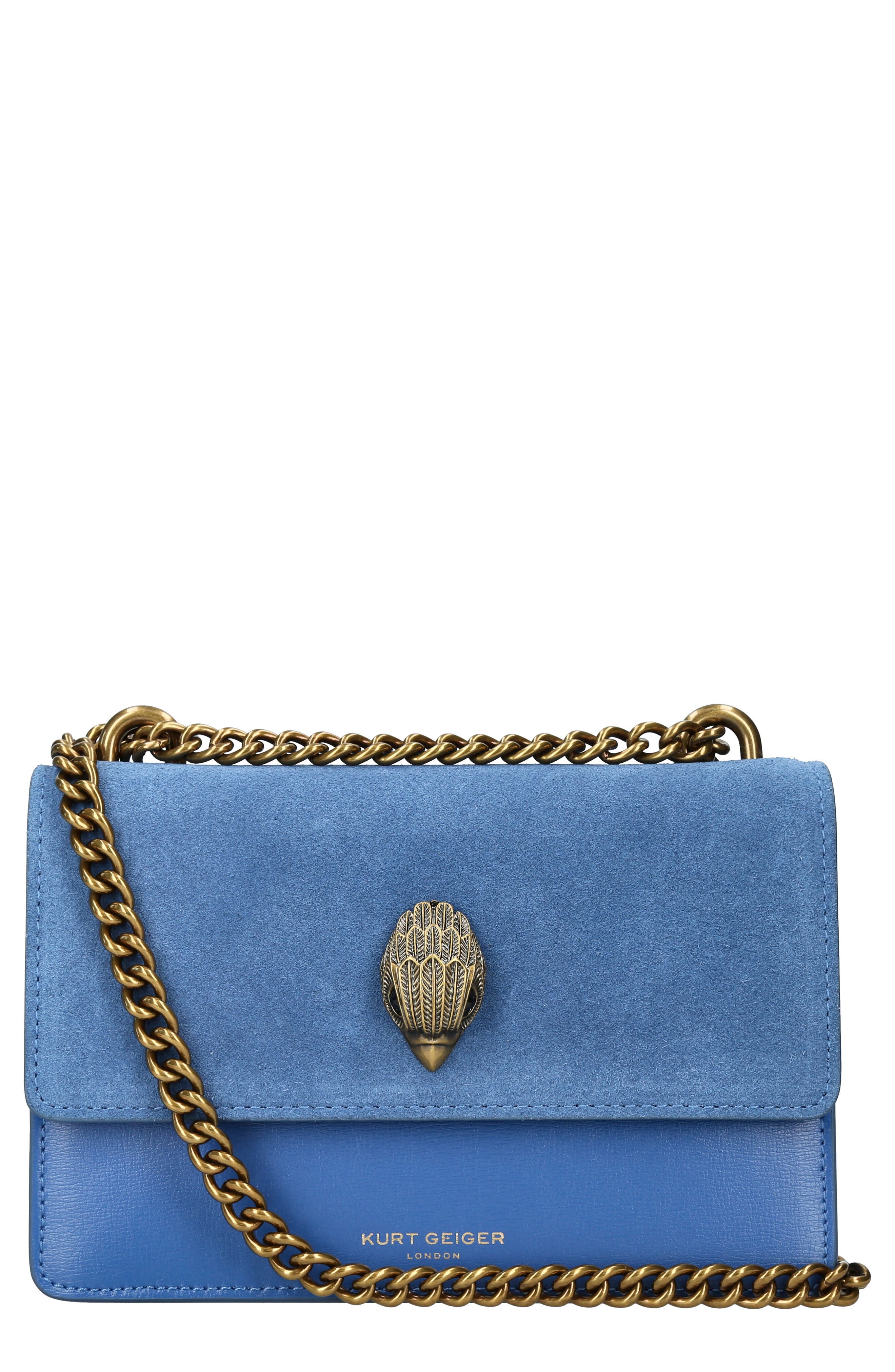 Kurt Geiger London Shoreditch Leather Crossbody Bag, Main, color, 