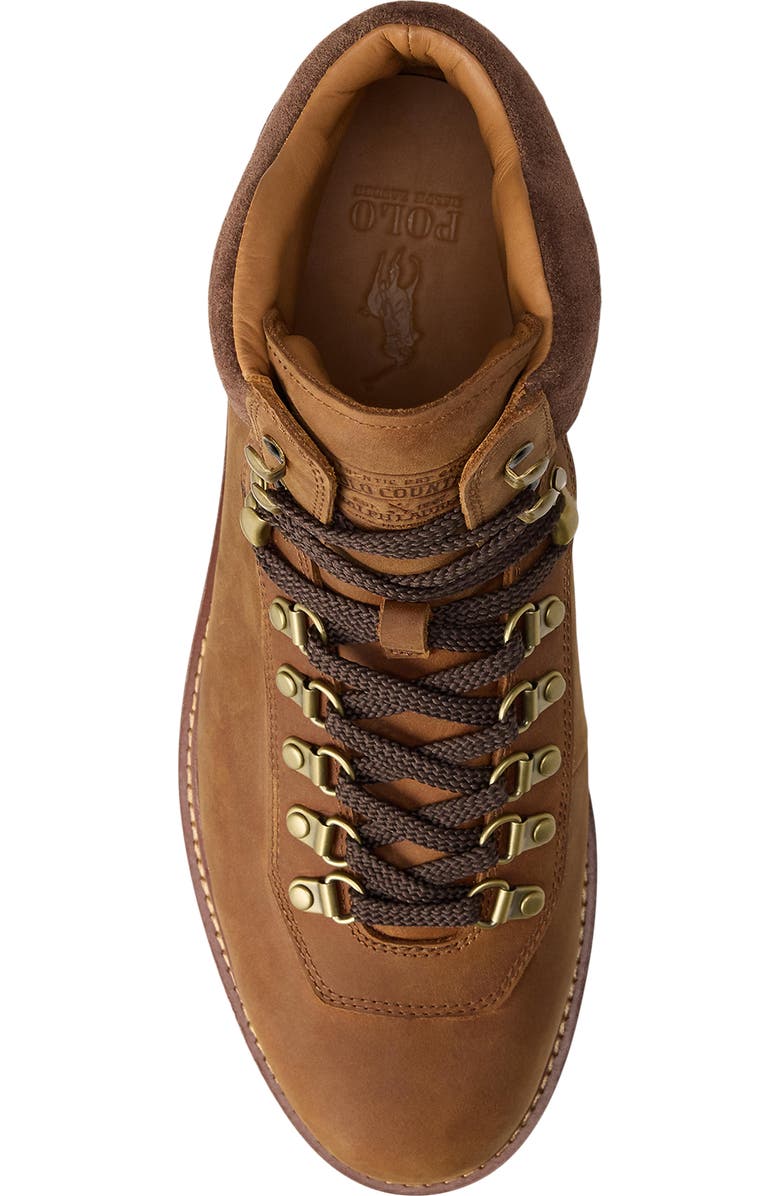 Polo Ralph Lauren Alpine Trail Boot, Alternate, color, Deep Saddle Tan