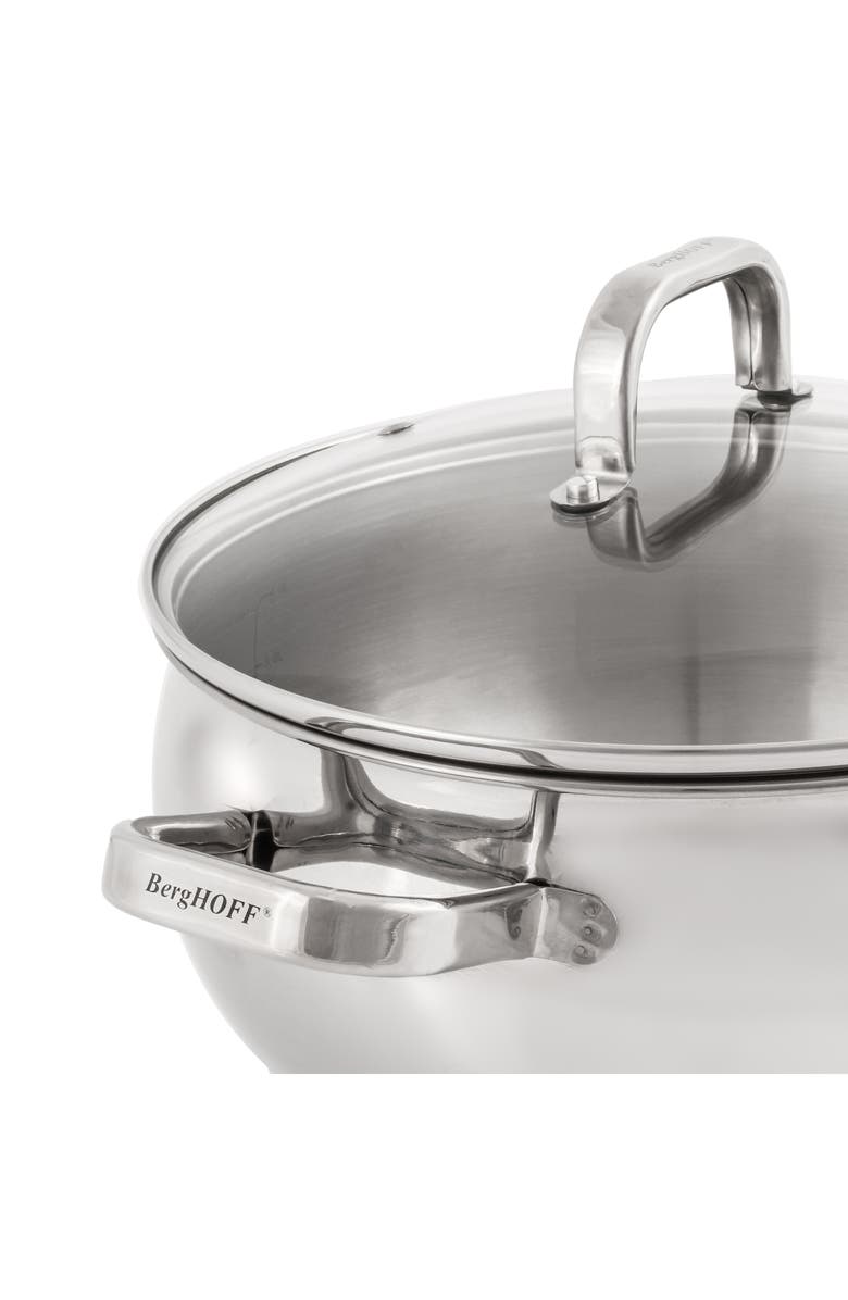 BergHOFF 7 Piece Stainless Steel Belly Cookware Set, Alternate, color,