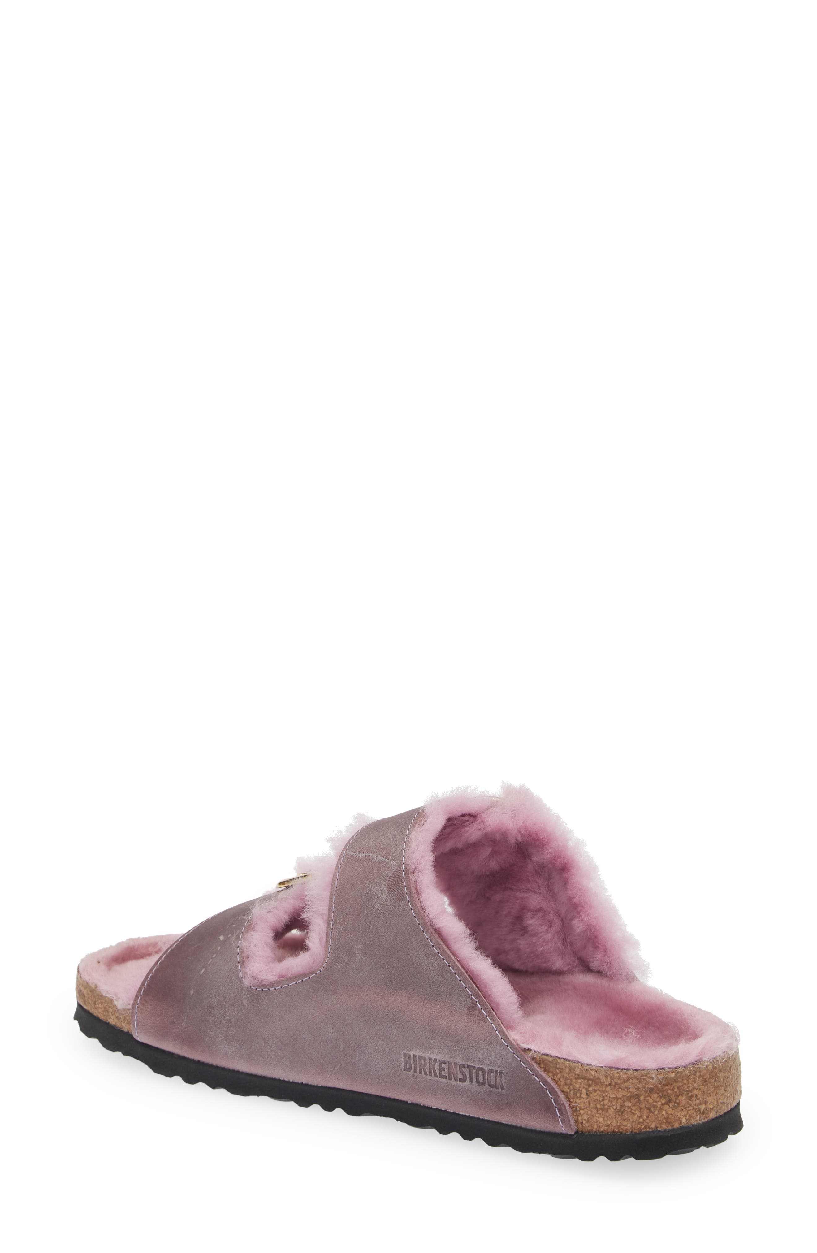 Birkenstock Arizona Big Buckle Genuine Shearling Lined Sandal - Discontinued, Alternate, color, 