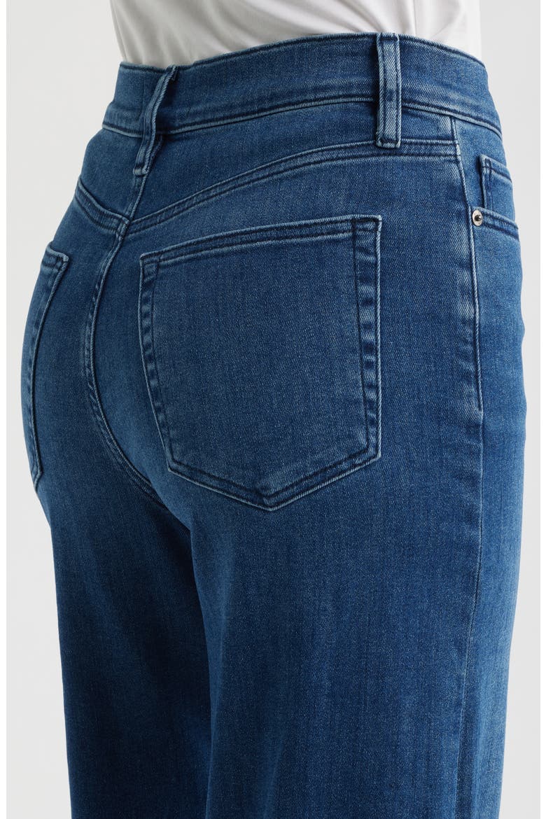 Le Slim Palazzo High Waist Wide Leg Jeans, Alternate, color, AUBADE