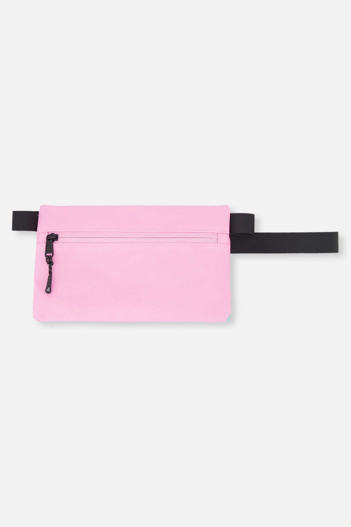 Deux par Deux Gradient Double-Compartment Pencil Case, Alternate, color, Blue And Mauve Gradient