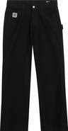 Bode Embroidered Denim Knolly Brook Trousers