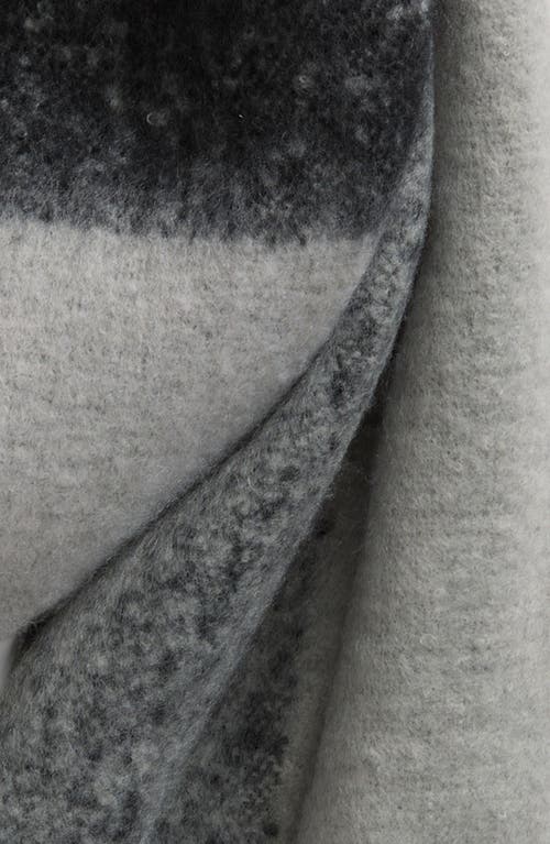 Nordstrom Plaid Brushed Fringed Scarf