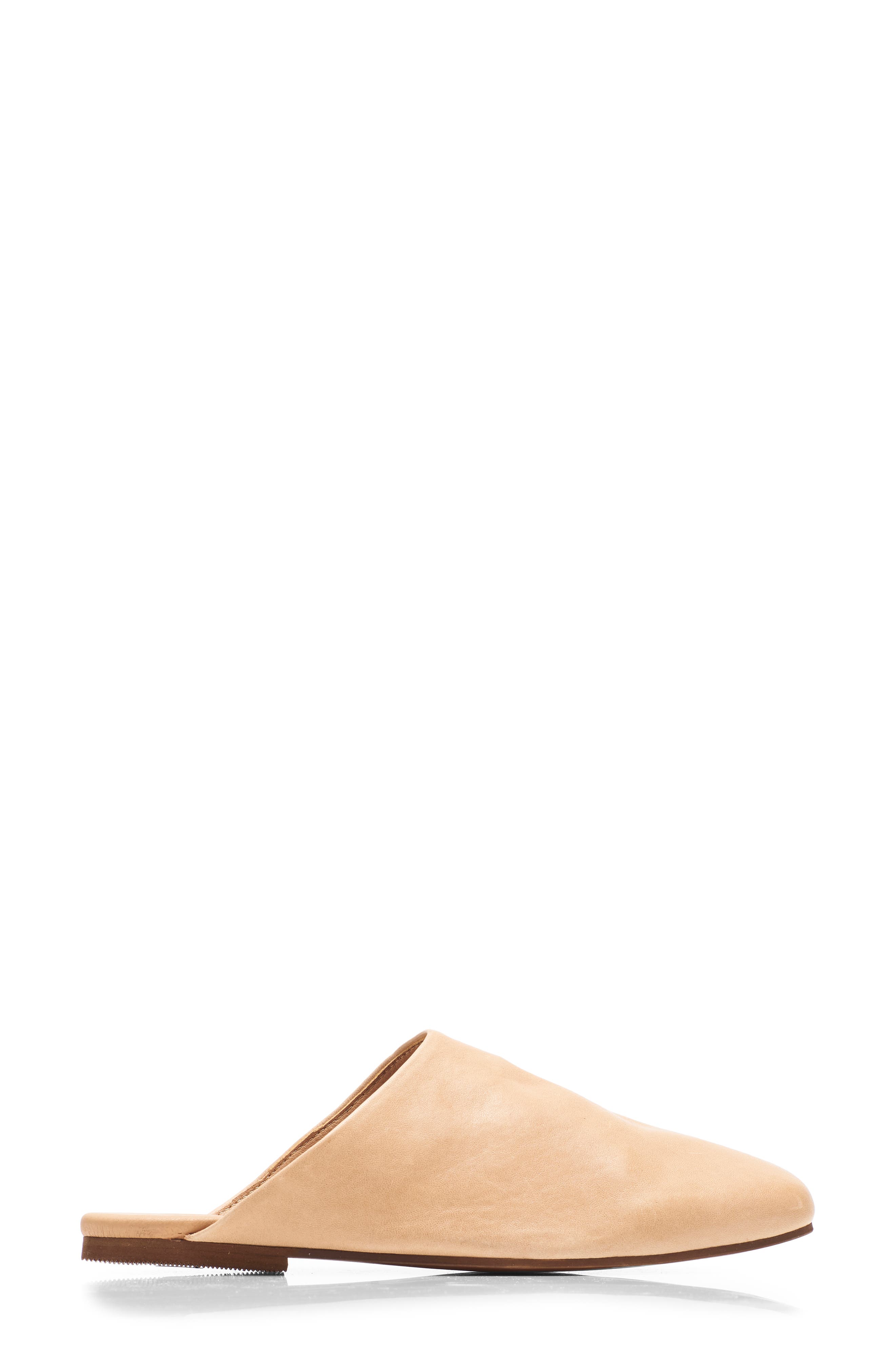 Reese Mule, Alternate, color, NATURAL LEATHER
