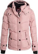 CANADA WEATHER GEAR Girls' Quilted Heavyweight Winter Coat