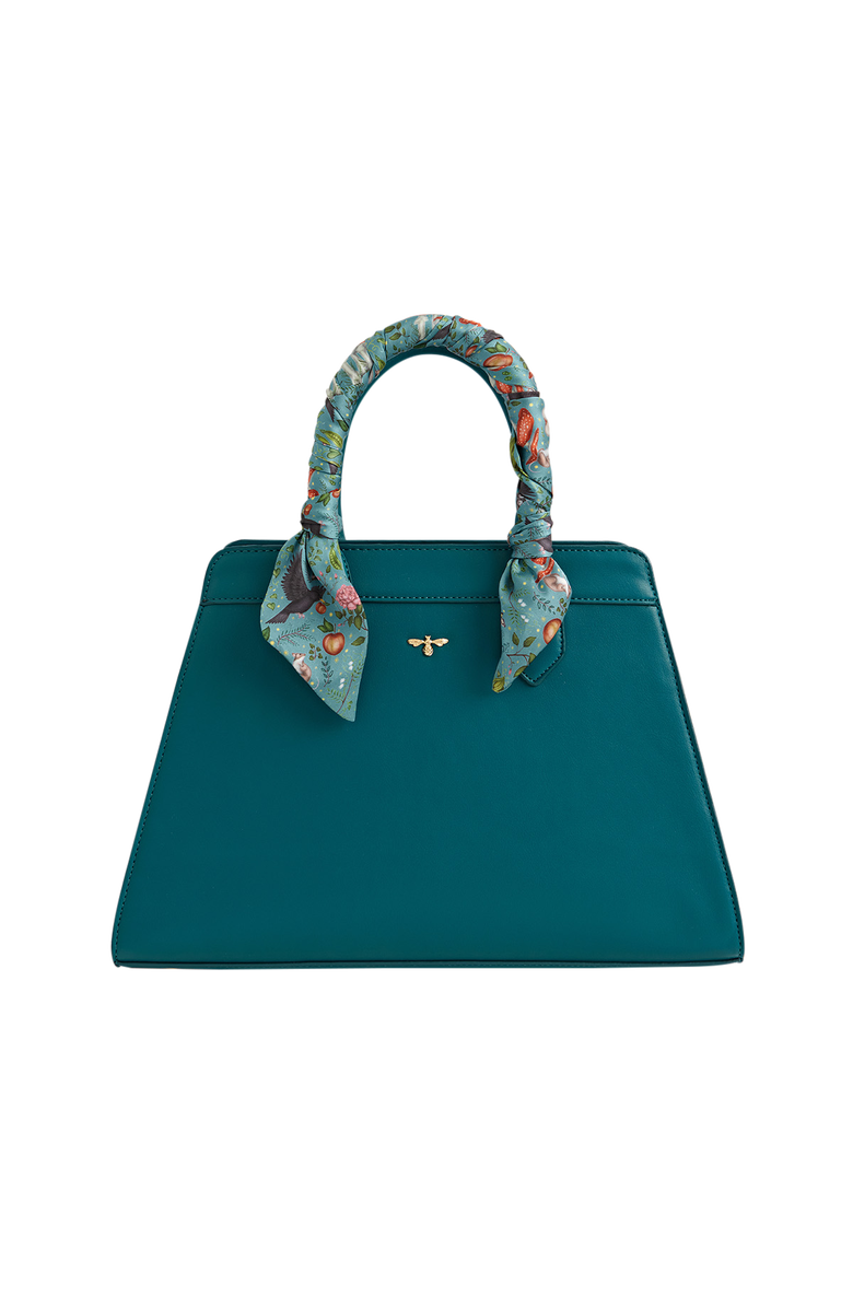 Fable England Into The Woods Teal Tote, Alternate, color, Teal