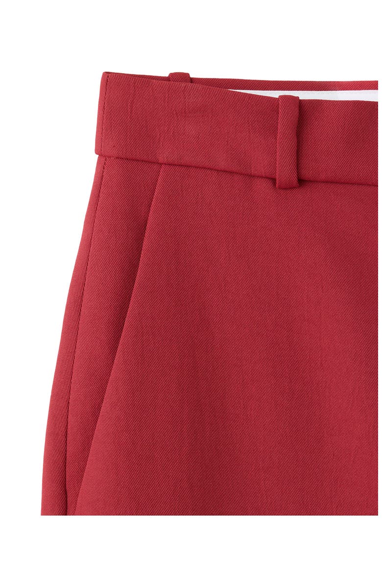 Straight Leg Bermuda Shorts, Alternate, color, DARK ORANGE