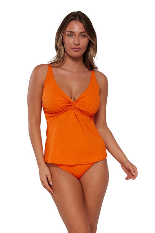 SUNSETS SUNSETS FOREVER TANKINI SWIMSUIT TOP 