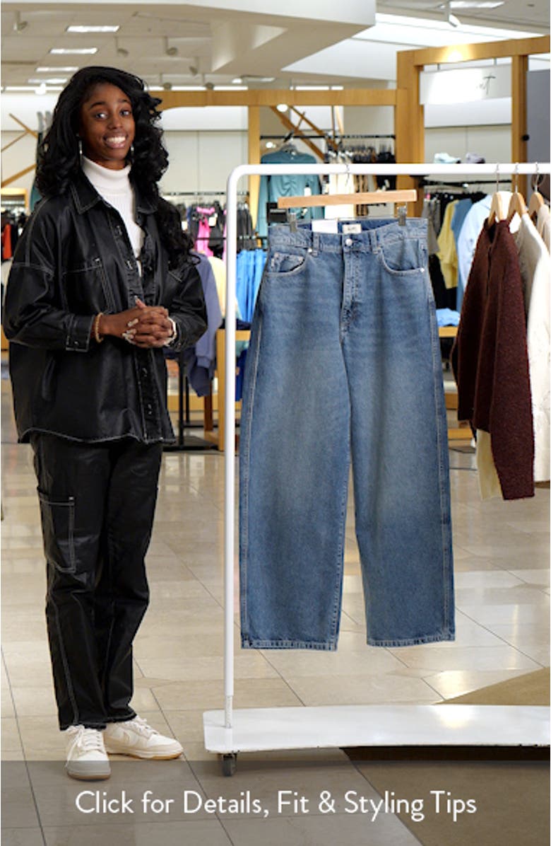 Taylor Relaxed High Rise Barrel Jeans, sales video thumbnail