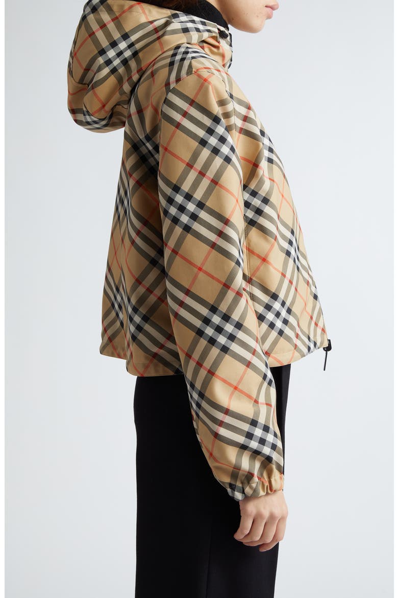 Equestrian Knight Reversible Hooded Jacket, Alternate, color, SAND IP CHECK