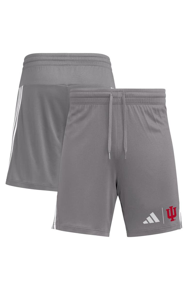 adidas Men's adidas Gray Indiana Hoosiers AEROREADY 7" Shorts, Alternate, color, Gray