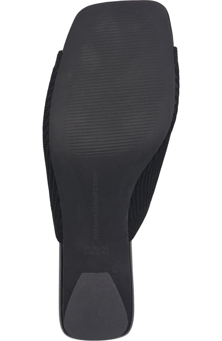 French Connection Styles Knit Stretch Mule, Alternate, color,