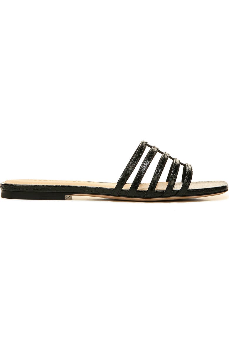 Veronica Beard Mazon Leather Slide Sandal, Alternate, color,