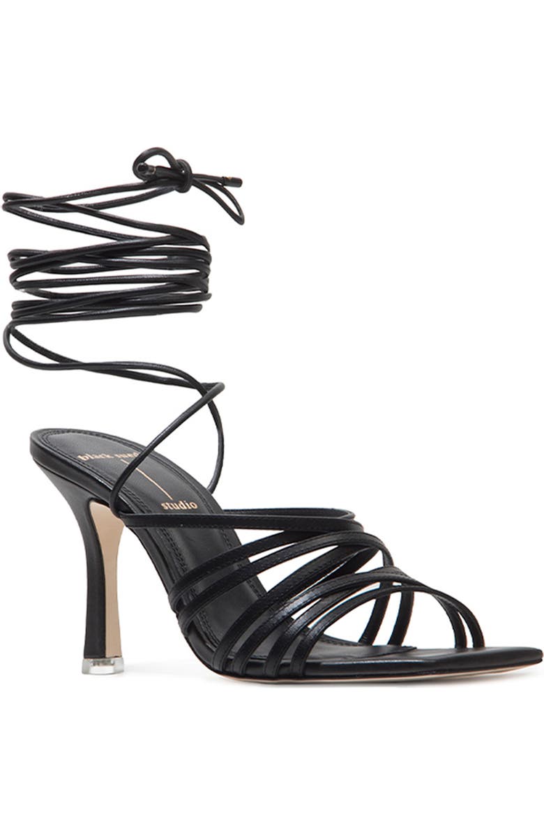BLACK SUEDE STUDIO Lana Strappy Sandal, Main, color,