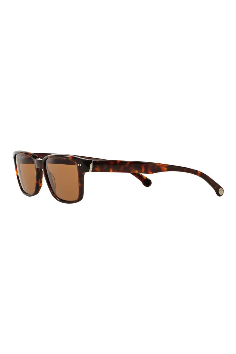 52mm Rectangular Sunglasses, Alternate, color, TORTOISE / BROWN