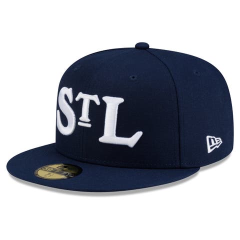 Men's New Era Blue St. Louis Stars 2026 Turn Back The Clock 59FIFTY Fitted Hat