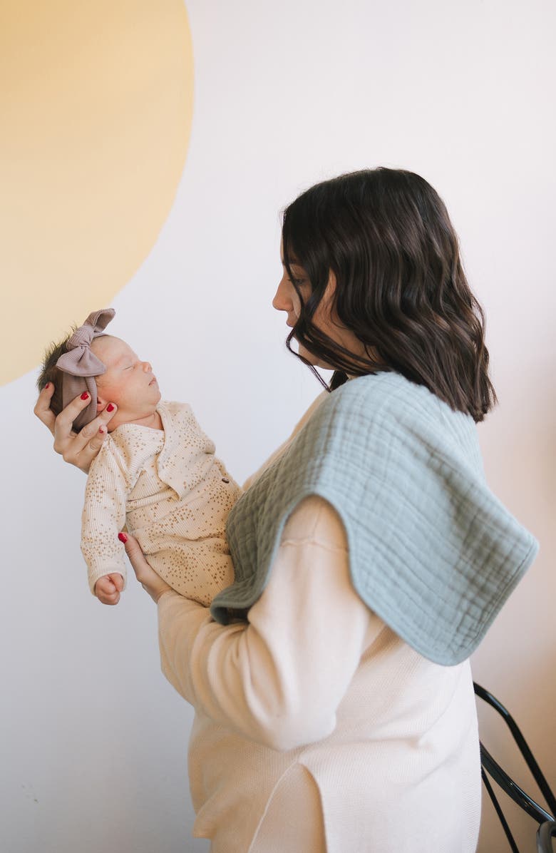 little unicorn Assorted 2-Pack Cotton Muslin Burp Cloths, Alternate, color, Sea