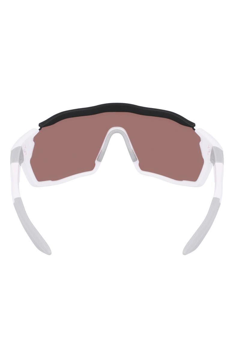 Nike Show X Rush 58mm Shied Sunglasses, Alternate, color, White/ Road Tint