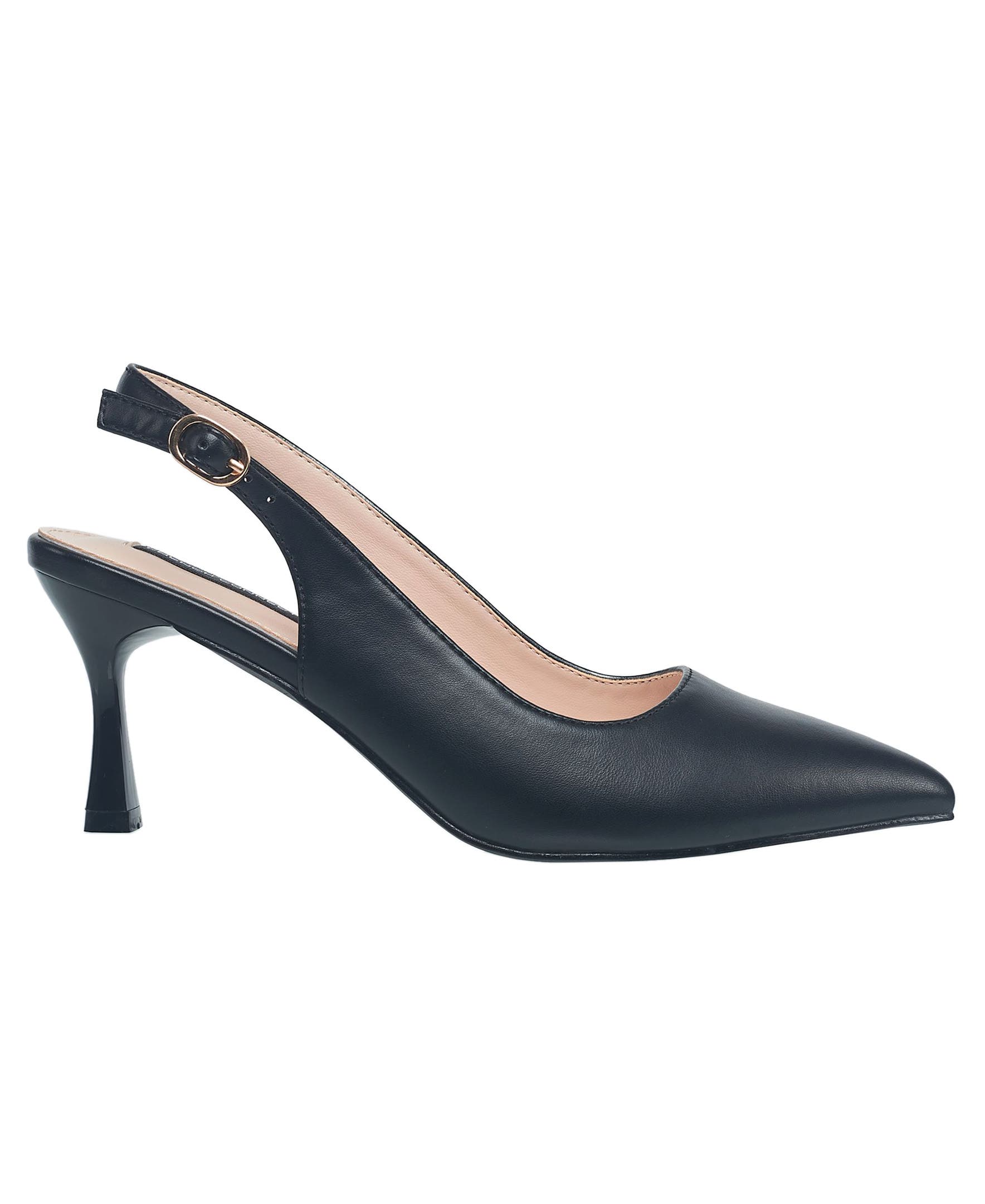 French Connection Ladies Brenna Heel, Alternate, color, Black