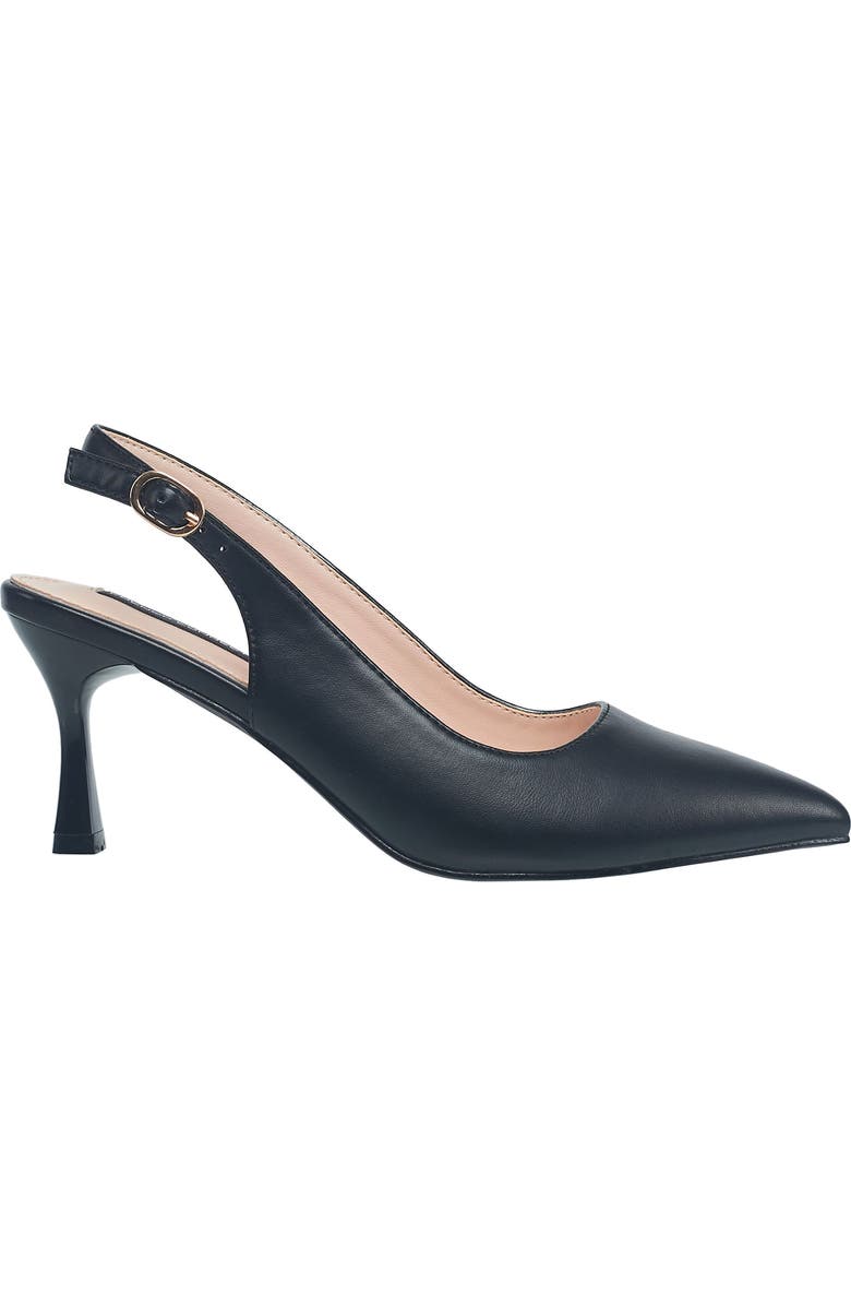 French Connection Ladies Brenna Heel, Alternate, color, Black