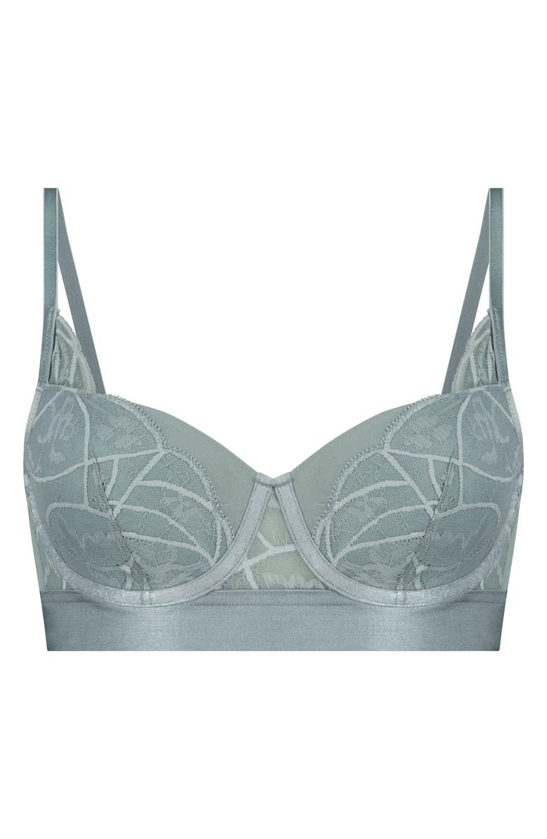 Hunkemöller Luna Underwire Padded Longline Bra, Main, color, 