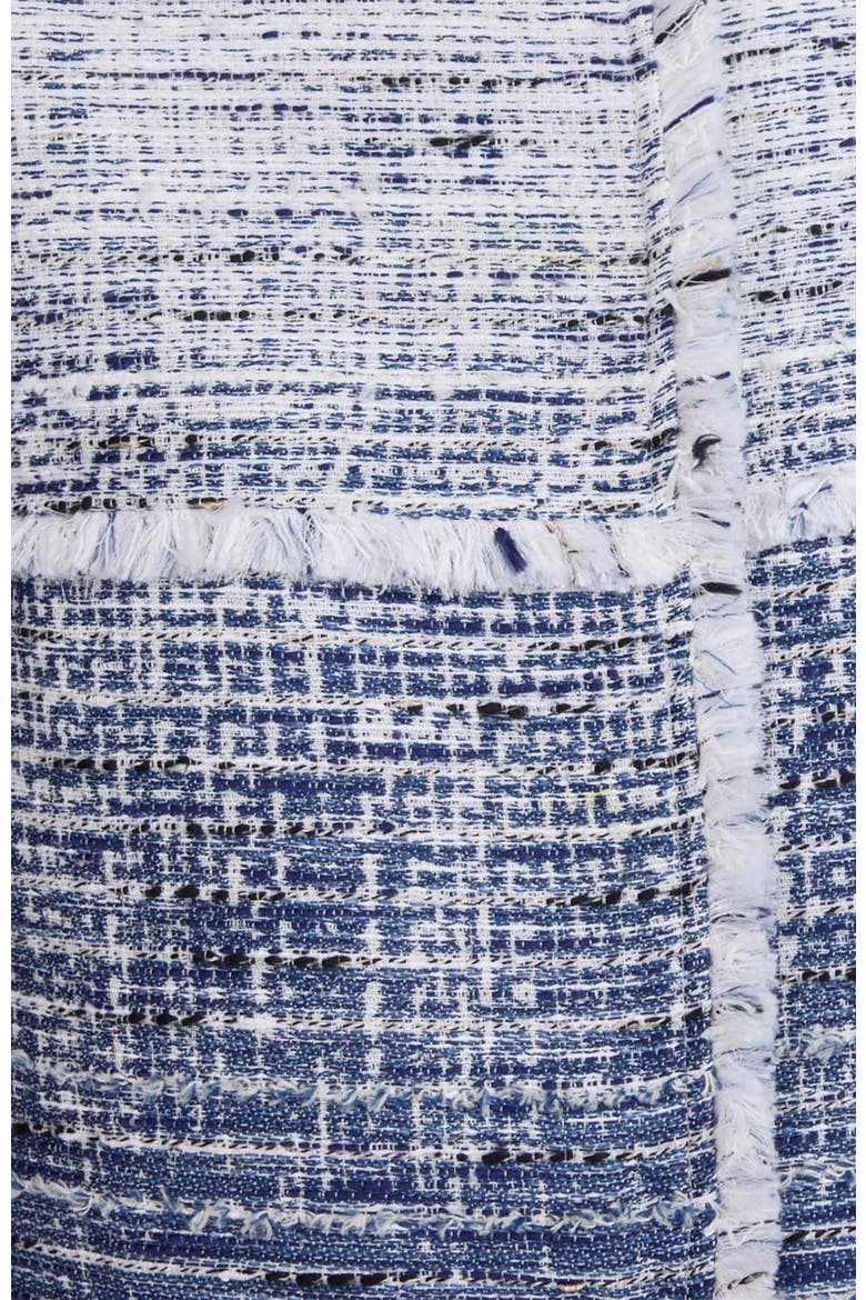 Valerie Short Jacket in Ombre Modern Tweed, Alternate, color, Blue Aura