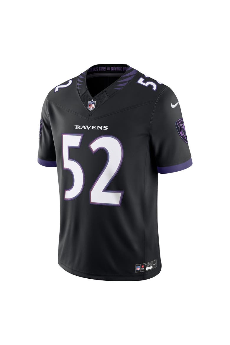 Men's Nike Ray Lewis Black Baltimore Ravens Alternate Vapor F.U.S.E. Stitched Retired Player Limited Jersey, Alternate, color, Black