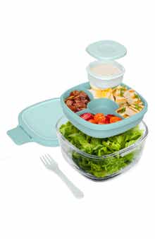 BENTGO All-in-One Glass Salad Container