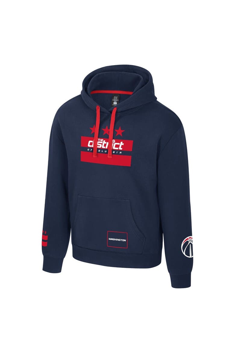 Unisex Stadium Essentials Navy Washington Wizards City Star Hoodie, Alternate, color, Navy