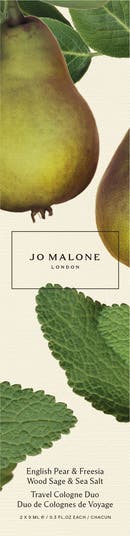 English Pear & Freesia Cologne & Wood Sage & Sea Salt Cologne Set