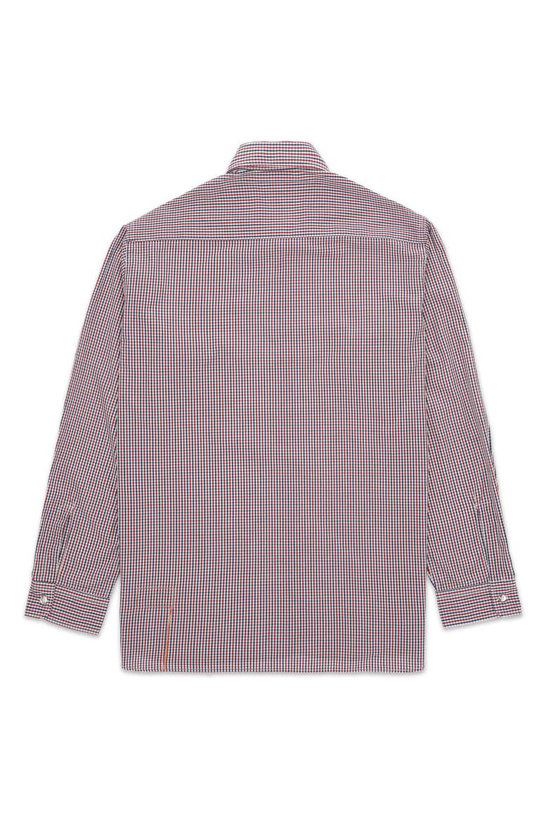 Liam Cotton Chest Pocket Shirt, Alternate, color, RED