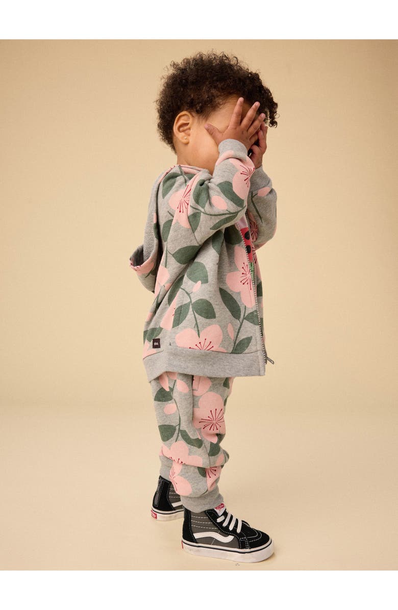 Tea Collection Easy Fit Hoodie, Alternate, color, Plum Blossom