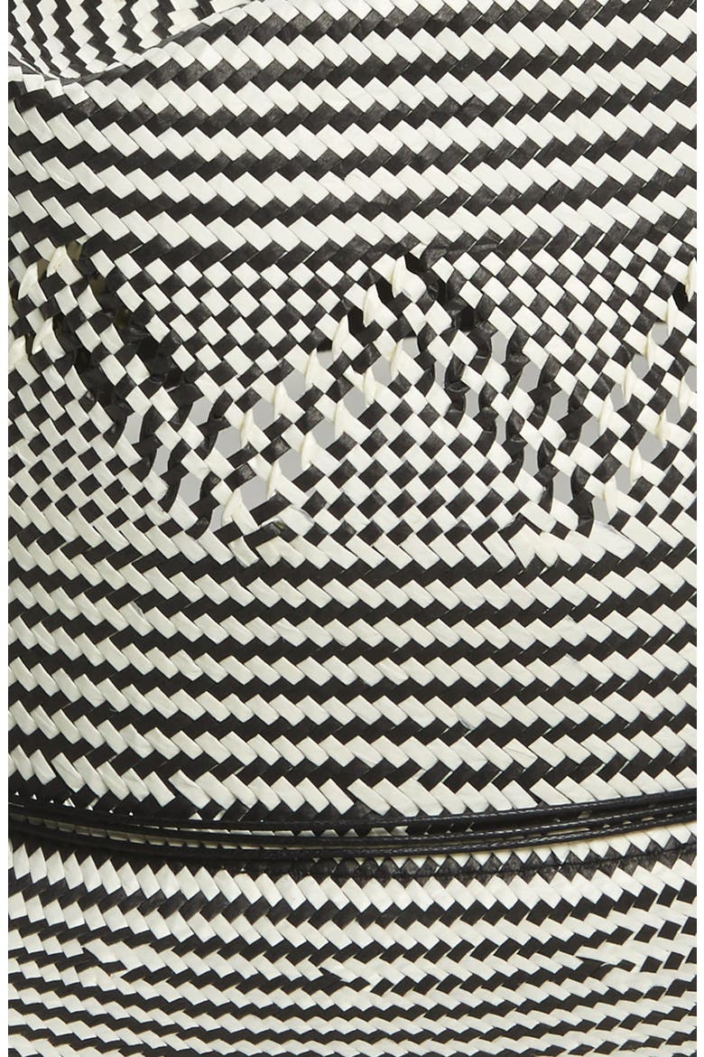 Panama Hat, Alternate, color, BLACK COMBO