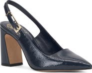 Vince Camuto Amaryn Faux Leather Slingback Pump