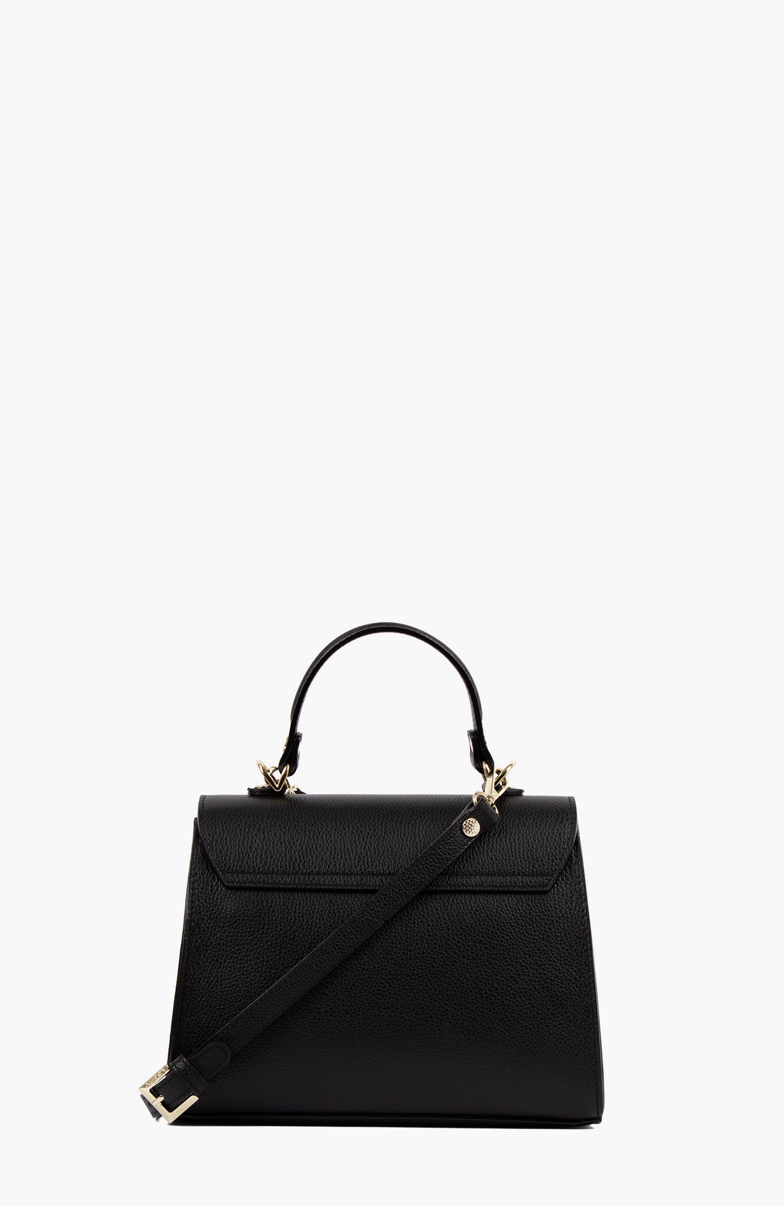 Muse 559 Pebbled Leather Handbag, Alternate, color, Black