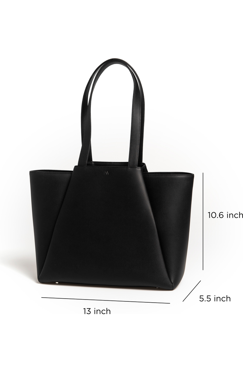 KAAI Midi Pyramid Tote Bag, Alternate, color, Black