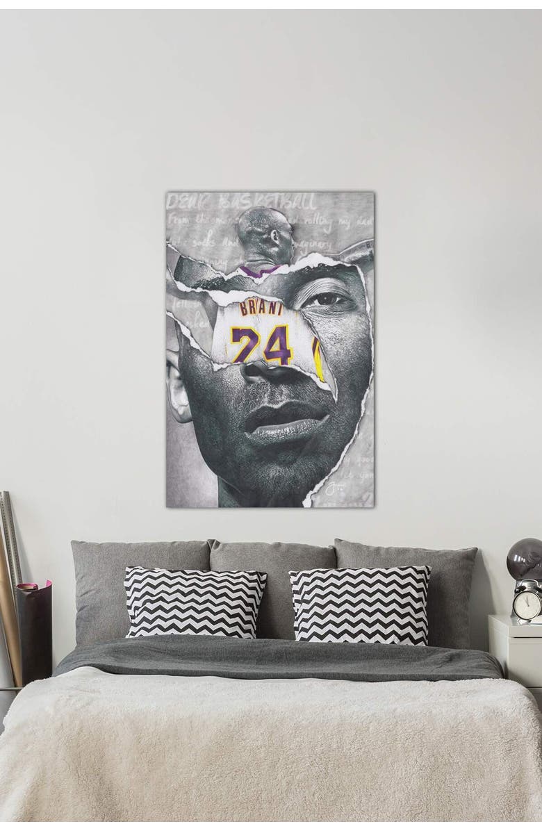 iCanvas Dear, Basketball by Josiah Jones Canvas Wall Art 18" x 26", Alternate, color,