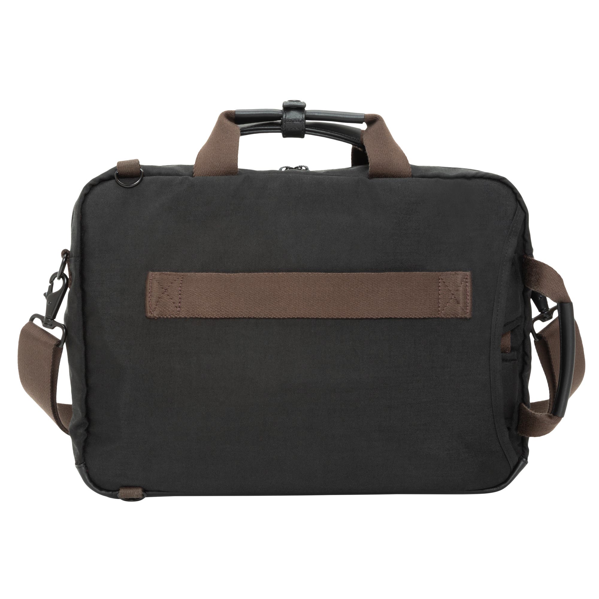 Token Waxed Nylon Saratoga Briefcase, Alternate, color, Black