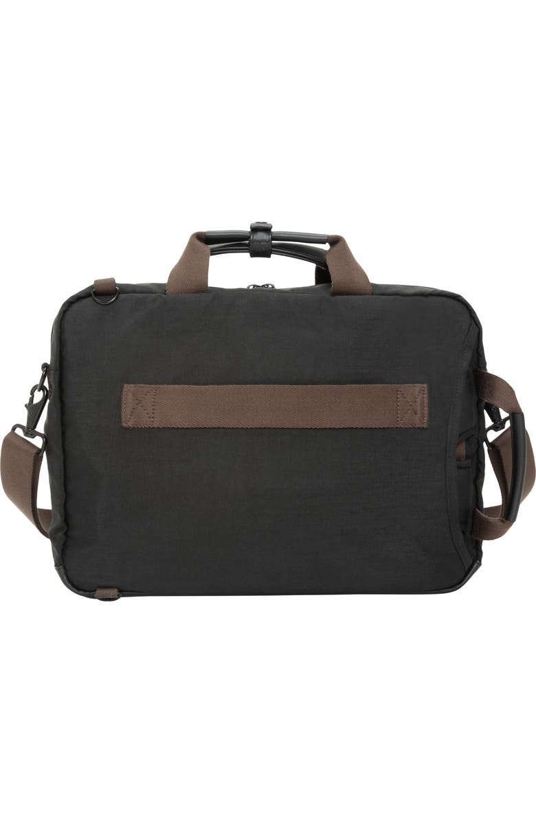 Token Waxed Nylon Saratoga Briefcase, Alternate, color, Black