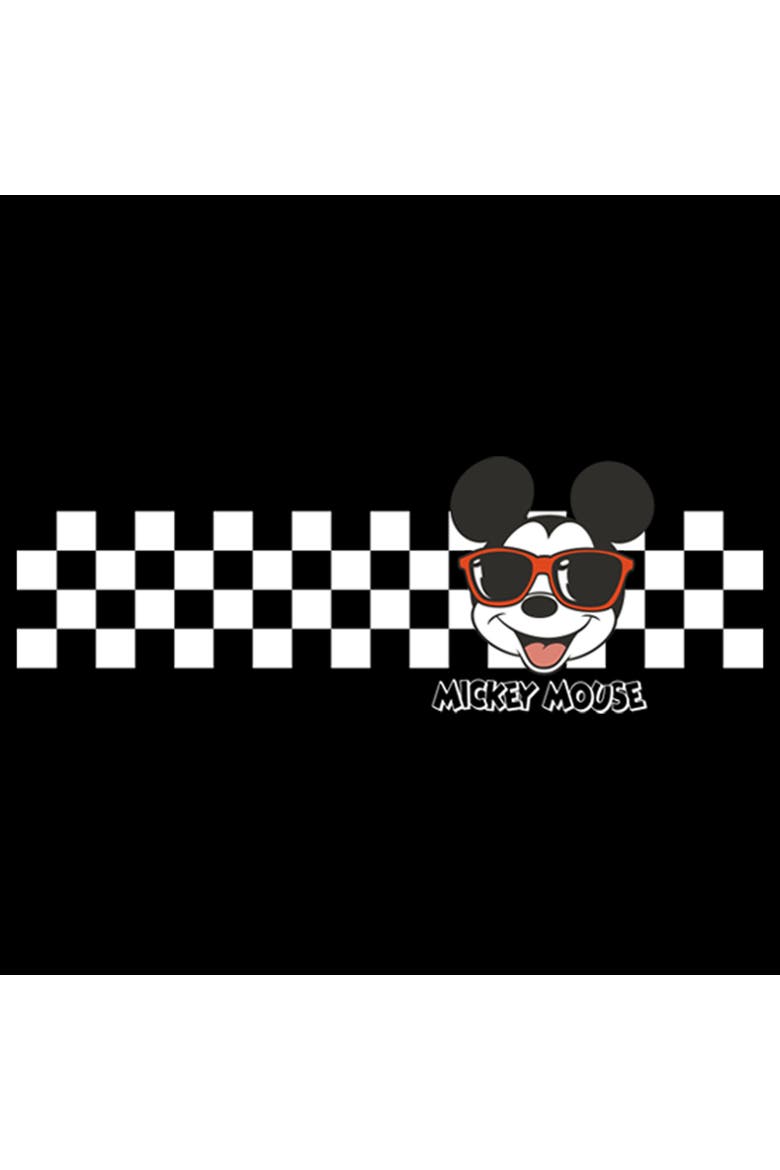 Boy's Mickey & Friends Mickey Mouse Checkers  Graphic T-Shirt, Alternate, color, Black