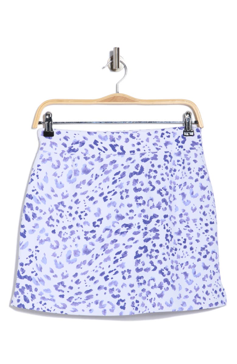 Tommy Bahama Aubrey Leopard Leisure IslandZone<sup>®</sup> Skort, Alternate, color, White