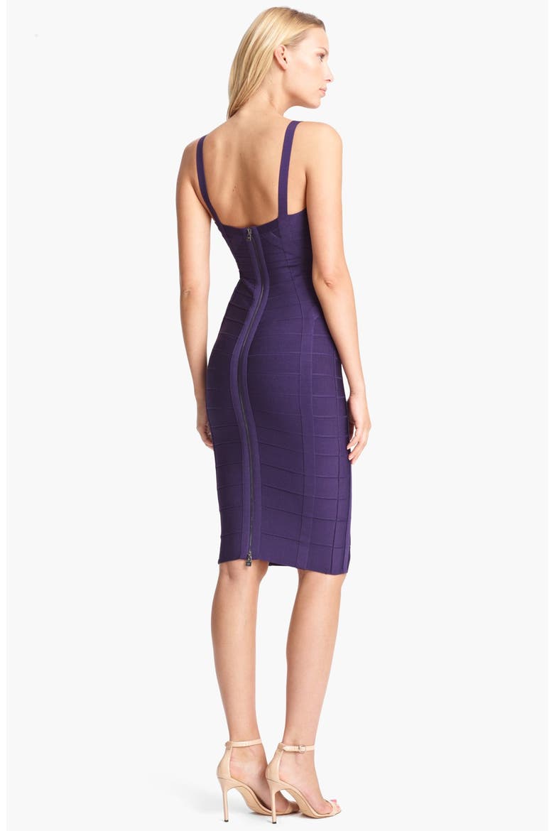 Spaghetti Strap Bandage Dress, Alternate, color, PLUM BERRY