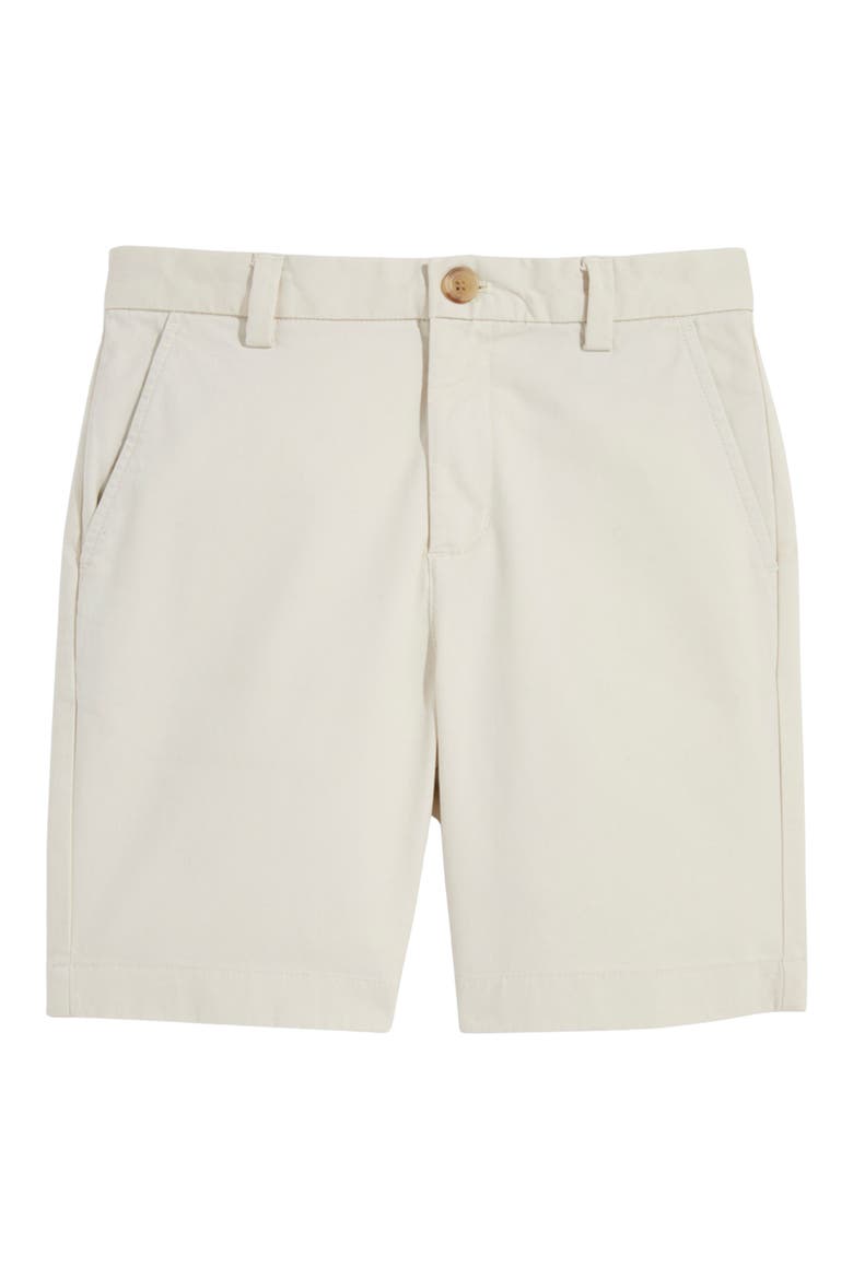Kids' Breaker Stretch Cotton Chino Shorts, Main, color, STONE