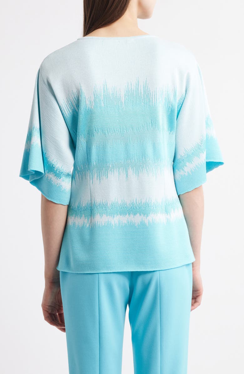 Ming Wang Soft Knit Wavelength Tunic, Alternate, color, 