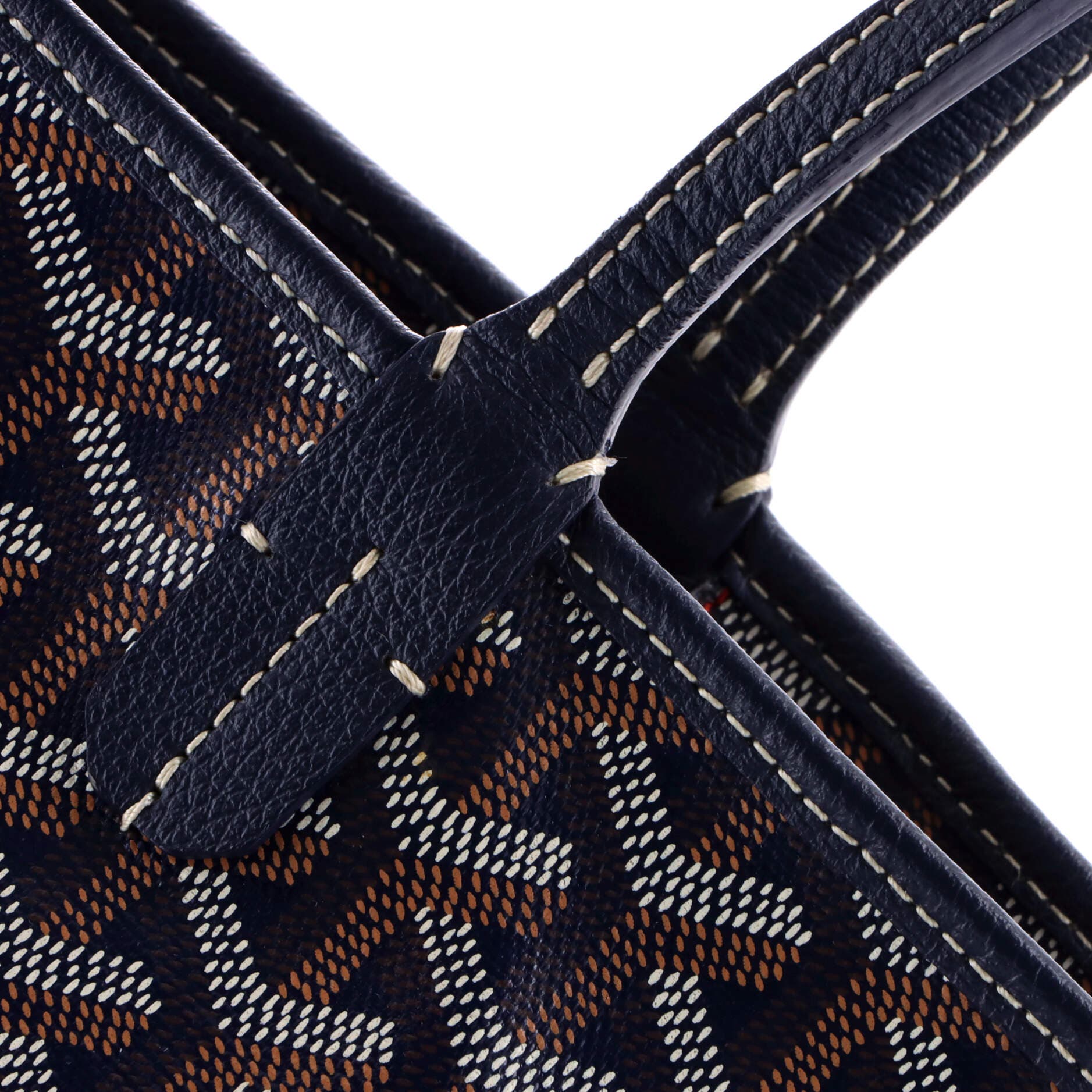 Pre-Owned Goyard Artois Tote Coated Canvas MM, Alternate, color, Blue